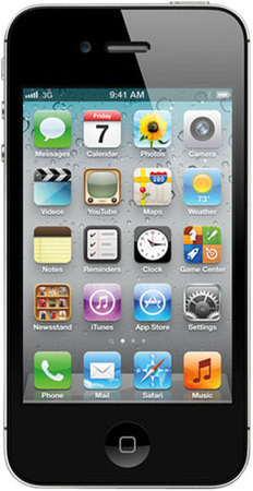 Смартфон APPLE iPhone 4S 16GB Black - Сызрань