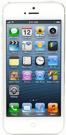 Смартфон Apple iPhone 5 32Gb White & Silver - Сызрань