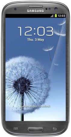 Смартфон Samsung Galaxy S3 GT-I9300 16Gb Titanium grey - Сызрань